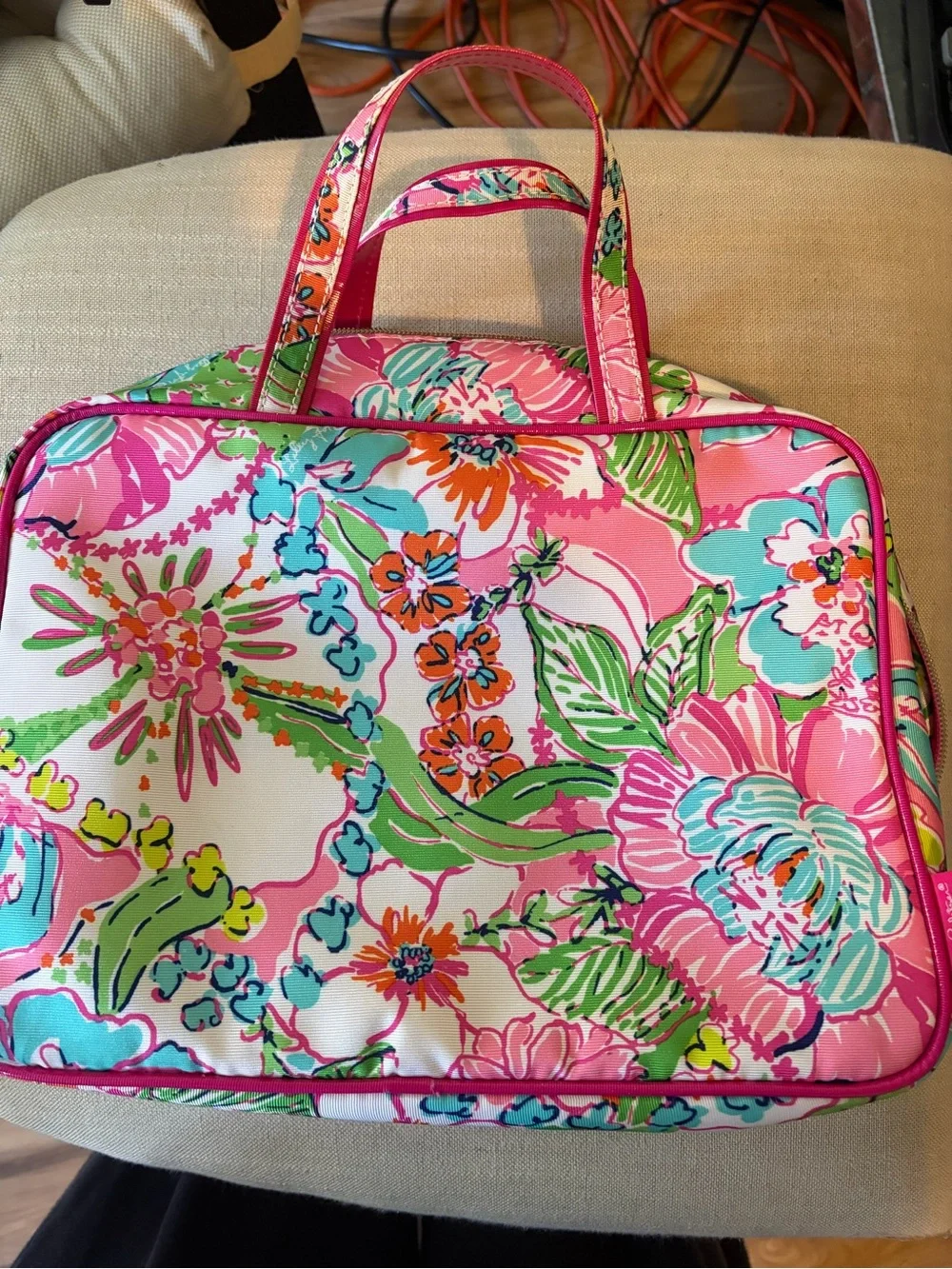 lilly pulitzer target 20th anniversary weekender cosmetic bag and dopp kit